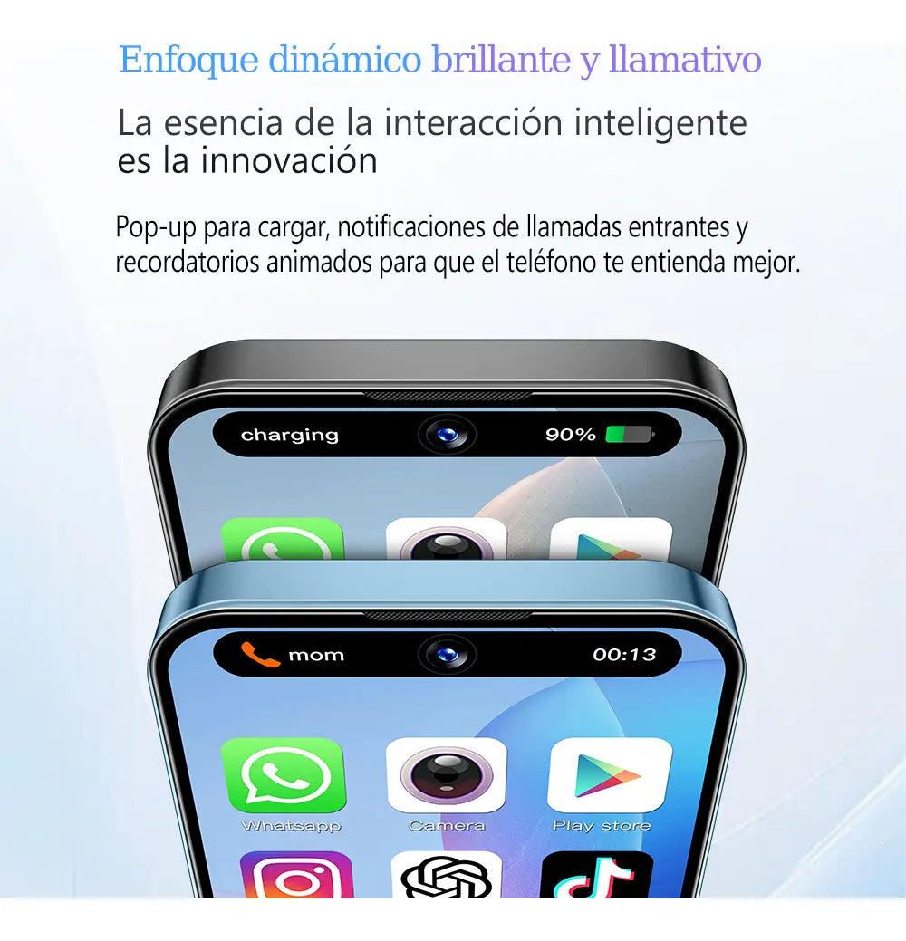 Mini teléfono inteligente oro - additional image 5