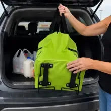 🧳 Carrito de Mercado Plegable 2 en 1: Oferta de Cumpleaños de la Tienda - Compra 1 y Lleva 2 o Compra 2 y Lleva 4